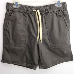 Organic Cotton Sweat Shorts Mens Small United By Blue Gray Drawstring Lounge